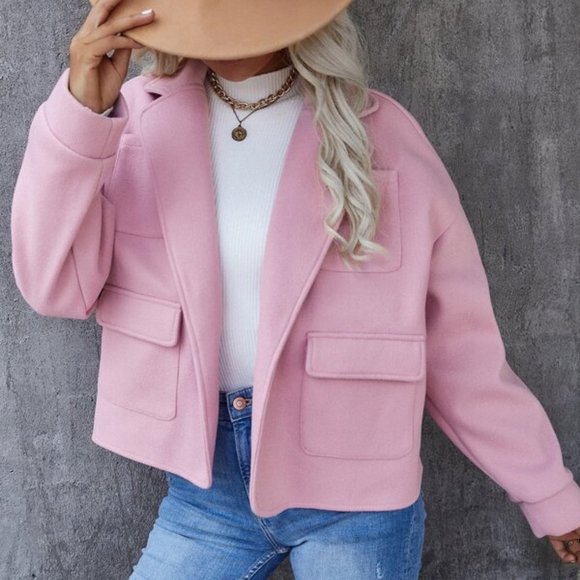 OVERSIZED FLAP POCKET DETAILED BUTTON DOWN SHIRT / - Picture 4 of 6